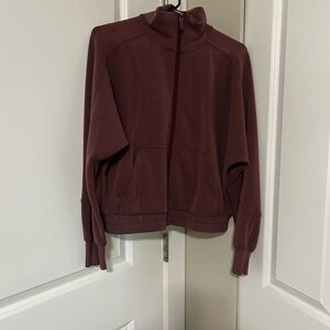 Lululemon Athletica Burgundy Jacket
